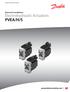 Electrohydraulic Actuators PVEA/H/S