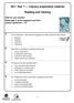 2011 Year 7 Literacy preparation material. Reading and Viewing