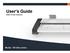 User s Guide Wide Format Scanners. Model: HD Ultra series