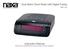 Dual Alarm Clock Radio with Digital Tuning NRC-174. Instruction Manual Please read carefully before use and keep for future reference.