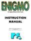 For Apple iphone & ipod Touch INSTRUCTION MANUAL