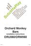 Orchard Monkey Bars Installation Instructions ORU060/ORW060