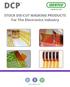 DCP. STOCK DIE-CUT MASKING PRODUCTS For The Electronics Industry.