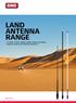 LAND ANTENNA RANGE 477 MHZ, 27 MHZ, MOBILE PHONE, AM/FM, ANTENNAS SPRINGS, BASES AND MOUNTING BRACKETS