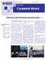 Volume 60, Issue 1. Business Name. Carrier Wave. Fluid Power and Tele-Robotics Research Facility (Part II)