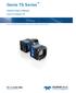 Genie TS Series. Camera User s Manual. Genie TS Framework P/N: CA-GENM-TSM00