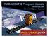 RADARSAT-2 Program Update Daniel De Lisle Canadian Space Agency