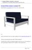 Simple White Outdoor Loveseat [1]