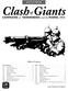 Clash of Giants GMT BATTLE BOOK. Table of Contents GAMES. The Campaigns of Tannenberg and The Marne, 1914