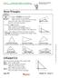Draw Triangles. x a m p. page 296 Chapter 25 Lesson 4
