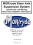 MOR/ryde Steer Axle Suspension System