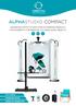 ALPHASTUDIO COMPACT ADVANCED PHOTO STUDIO FOR AUTOMATED PRODUCT PHOTOGRAPHY FOR MEDIUM- TO LARGE-SIZED OBJECTS
