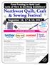 Northwest Quilt, Craft & Sewing Festival November 16, 17 & 18, 2017