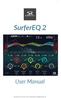 SurferEQ 2. User Manual. SurferEQ v Sound Radix, All Rights Reserved