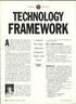 FRAMEWORK Advances in biomedical technology are