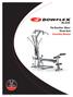 The Bowflex Blaze Home Gym Assembly Manual
