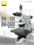 Super High Vertical Resolution Non-Contact 3D Surface Profiler BW-S500/BW-D500 Series