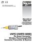 User s Guide. UWTC/UWRTD SERIES The Smart Connector TM Wireless Thermocouple/RTD Connector/Transmitter & Receiver. Shop online at omega.