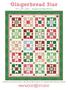 Gingerbread Star 74½ x 89½ quilt designed by Meg Hawkey