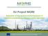 EU Project MORE. Reduction of the environmental footprint of industrial processes by resource-aware operation
