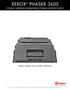 XEROX PHASER 3600 TONER CARTRIDGE REMANUFACTURING INSTRUCTIONS