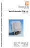 Baro Transmitter PTB x1.073