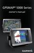 GPSMAP 5000 Series. owner s manual