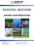 RASCHEL MACHINE EXPAND YOUR PRODUCTION HEAVY DUTY NETS SAFETY NETS. SIANG MAY 51 Ubi Avenue 1, #03-03 Paya Ubi Industrial Park ingapore