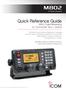 M802 HF Marine Transceiver. Quick Reference Guide. M802 Digital Messaging by Commander Terry L. Sparks