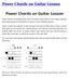 Power Chords on Guitar Lesson. Power Chords on Guitar Lesson