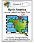 Grades 2-7. North America Learning Lapbook with Study Guide SAMPLE PAGE. A Journey Through Learning
