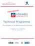 Technical Programme The realisation of the Maritime Service Portfolios