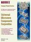 RF & Microwave Components Design, Development, and Manufacturing