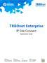 TRBOnet Enterprise. IP Site Connect. Deployment Guide. Internet. US Office Neocom Software Jog Road, Suite 202 Delray Beach, FL 33446, USA