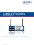 CAEMAX D x telemetry. digital modular convenient. Modular, multi-channel telemetry system for a variety of applications. productive testing