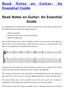 Read Notes on Guitar: An Essential Guide. Read Notes on Guitar: An Essential Guide