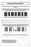 Piano Recap Information Sheet