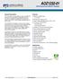 AOZ V/6A Synchronous EZBuck TM Regulator. General Description. Features. Applications