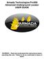 Armada Technologies Pro900 Advanced Underground Locator USER GUIDE