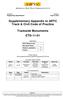 Supplementary Appendix to ARTC Track & Civil Code of Practice. Trackside Monuments ETD-11-01