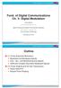 Fund. of Digital Communications Ch. 3: Digital Modulation