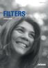 EDITION 2017/2018 FILTERS CATALOGUE
