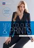 & PRINTS NEW COLOURS EXISTING STYLES IN EXCITING NEW COLOURS COLOUR UPDATE GUIDE FOR REF 17