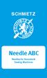 SCHMETZ. Needle ABc. Needles for Household Sewing Machines