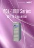 PCN-1800 Series. VHF TV Transmitter. 2nd Edition