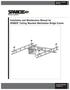 Installation and Maintenance Manual for SPANCO Ceiling Mounted Workstation Bridge Cranes