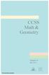 CCSS Math & Geometry. Version 1.0 July AMI, AMI/USA, and AMI-EAA