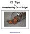 21 Tips for Homesteading On A Budget SmallTownHomestead.com