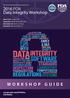 2016 PDA Data Integrity Workshop