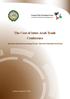 The Cost of Inter-Arab Trade Conference. Talal Abu-Ghazaleh Knowledge Forum / Talal Abu-Ghazaleh University